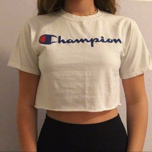 Champion Crop T Shirt